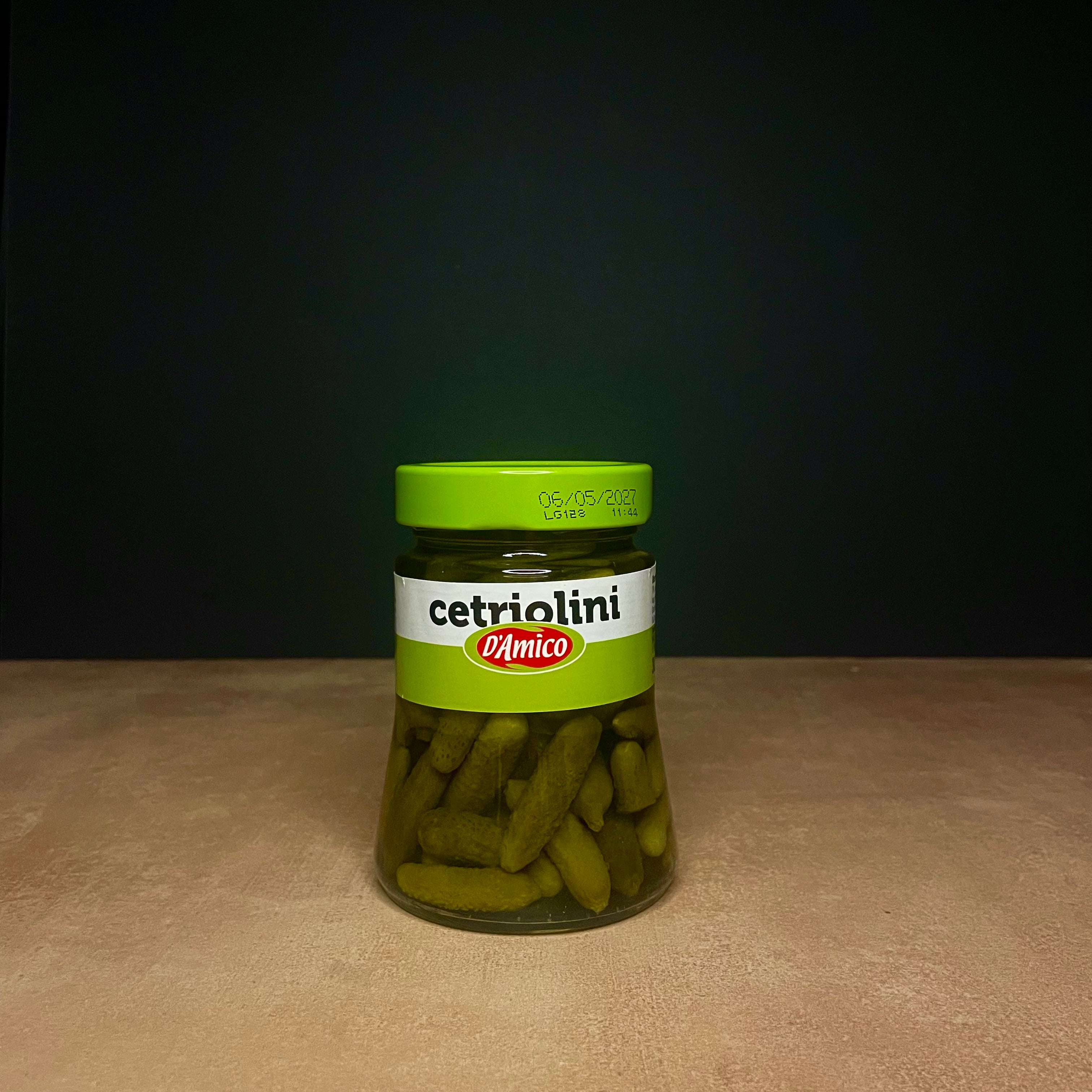 D'Amico mini gherkins, 300g jar